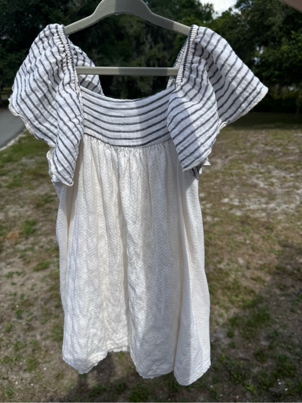 Zara Girls Cream Summer Dress